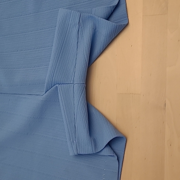 Vtg 1970s Fairfield Lady Blue and Sand Colored Highwaist Shorts(2) ILGWU Stamped - Picture 8 of 15